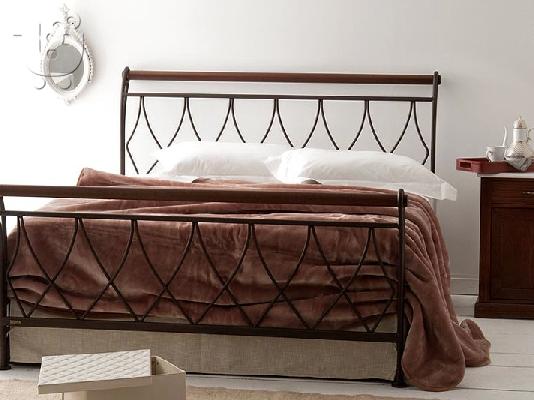 Κρεβάτι King Size μέταλο-ξύλο στη μισή τιμή